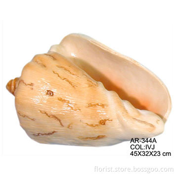 23cm Lg. Shell Planter